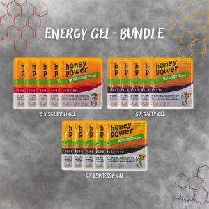Energy-Gel-Bundle <br> Gele (15 Stk.)
